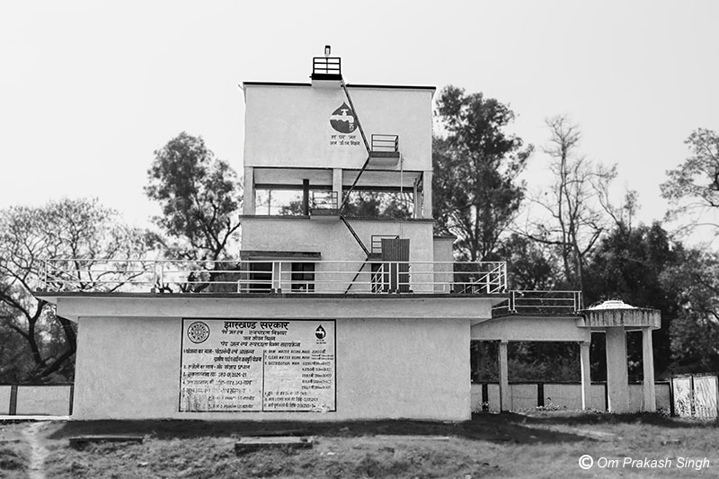 A Water Treatment Plant (WTP) as part of a multi-village scheme under Jal Jeevan Mission in Jharkhand, India